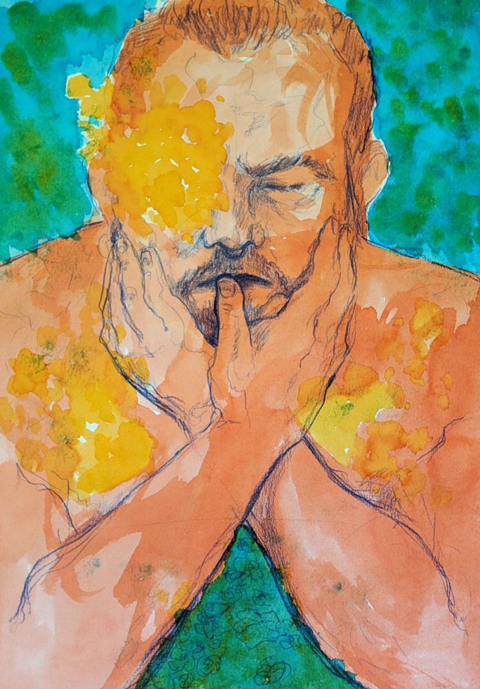 Scrapped fine art piece. 