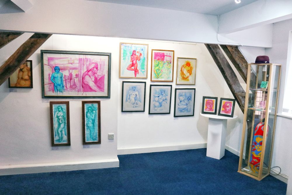 Art in a gallery space