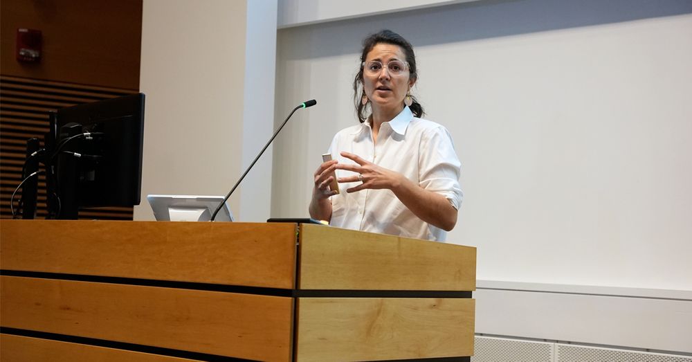 Raquel Binder, PhD, MPH, presenting