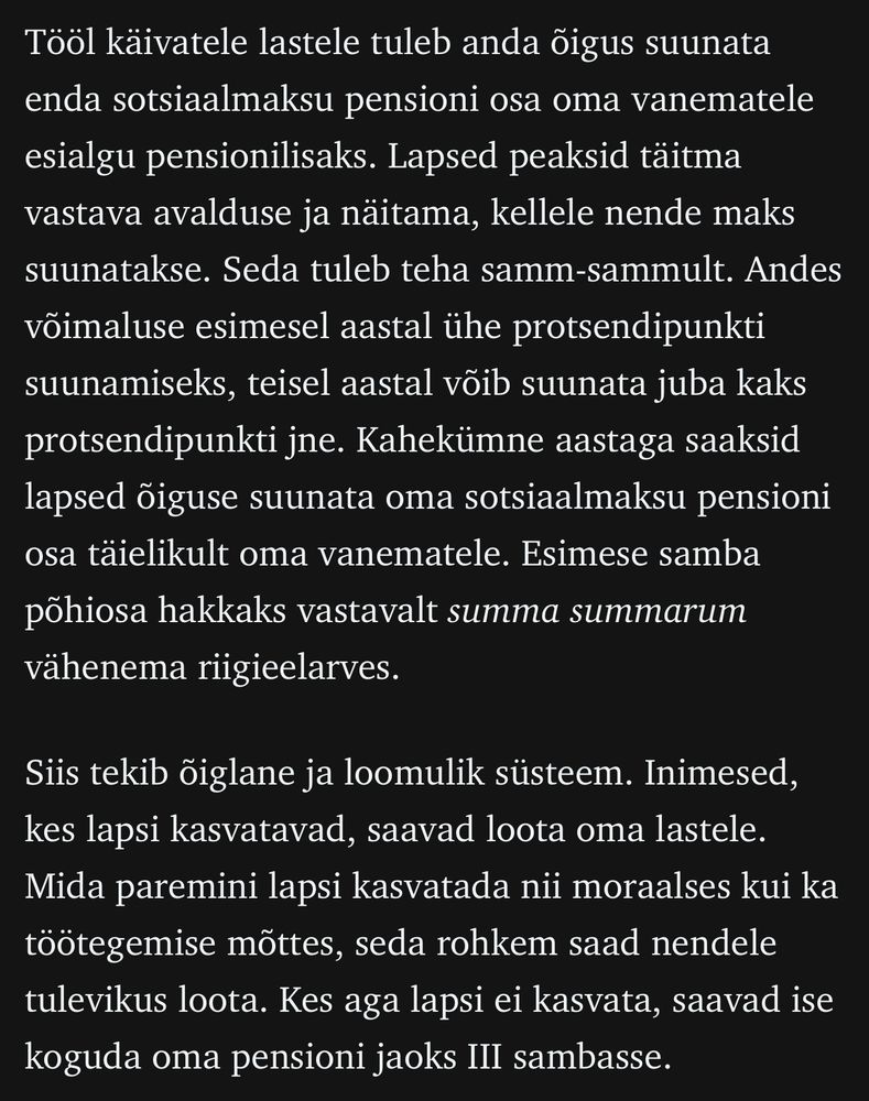 Tõnis Palts “Nulli lapse poliitika peab lõppema!”