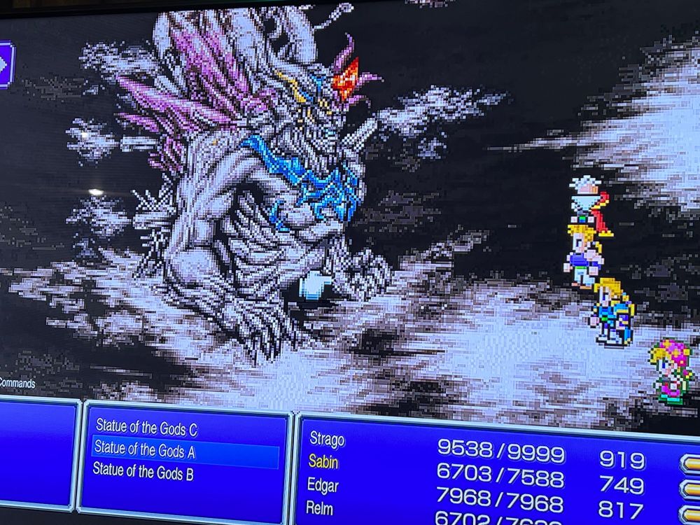 Image of final boss in FFVI