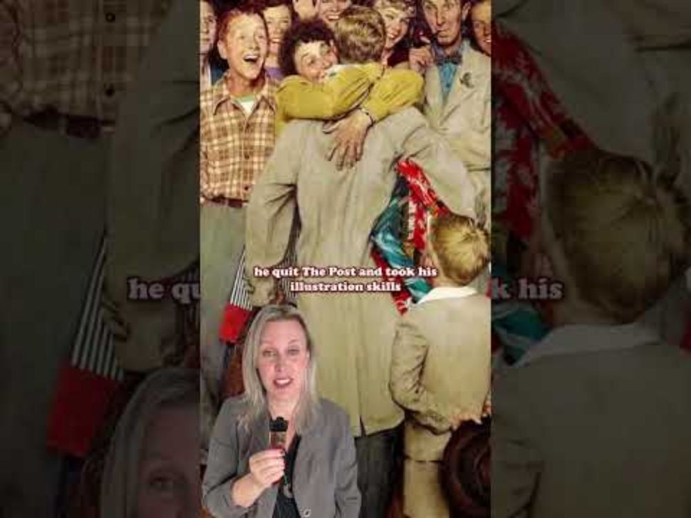 Controversial opinion: Norman Rockwell's art was more than kitsch.  Your thoughts?⁠⁠ #arthistory