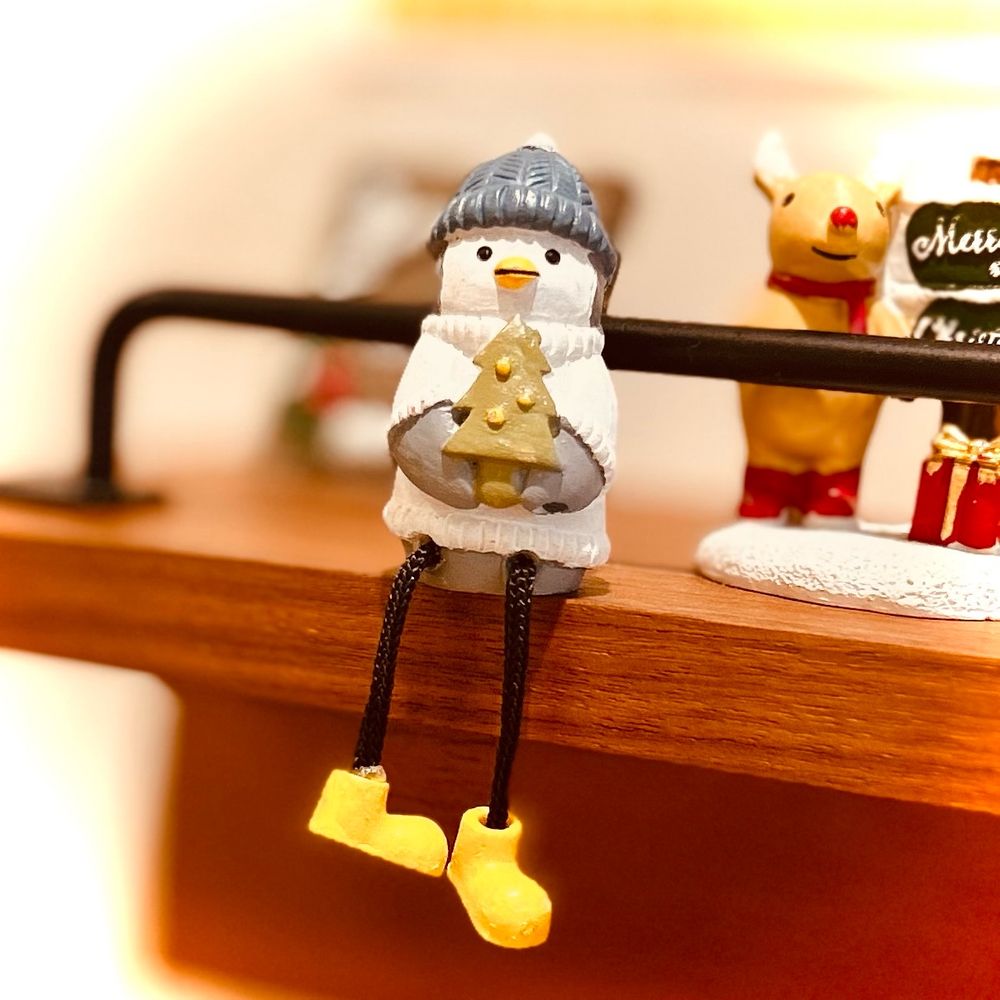 モスバーガーにいたいいかんじのペンギン