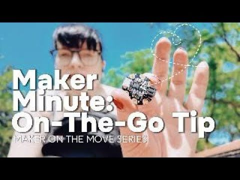 Minute Maker: On-the-go tip!