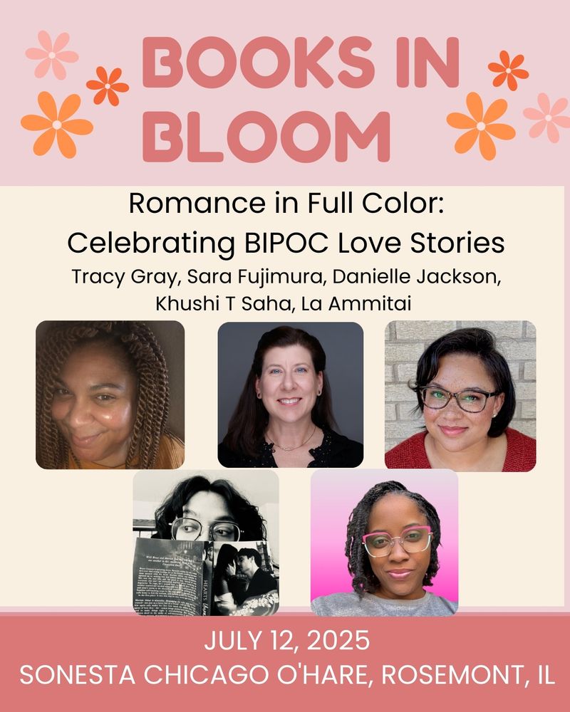 Romance in Full Color: Celebrating BIPOC Love Stories
Tracy Gray, Sara Fujimura, Khushi T Saha, and Danielle Jackson, La Ammitai
