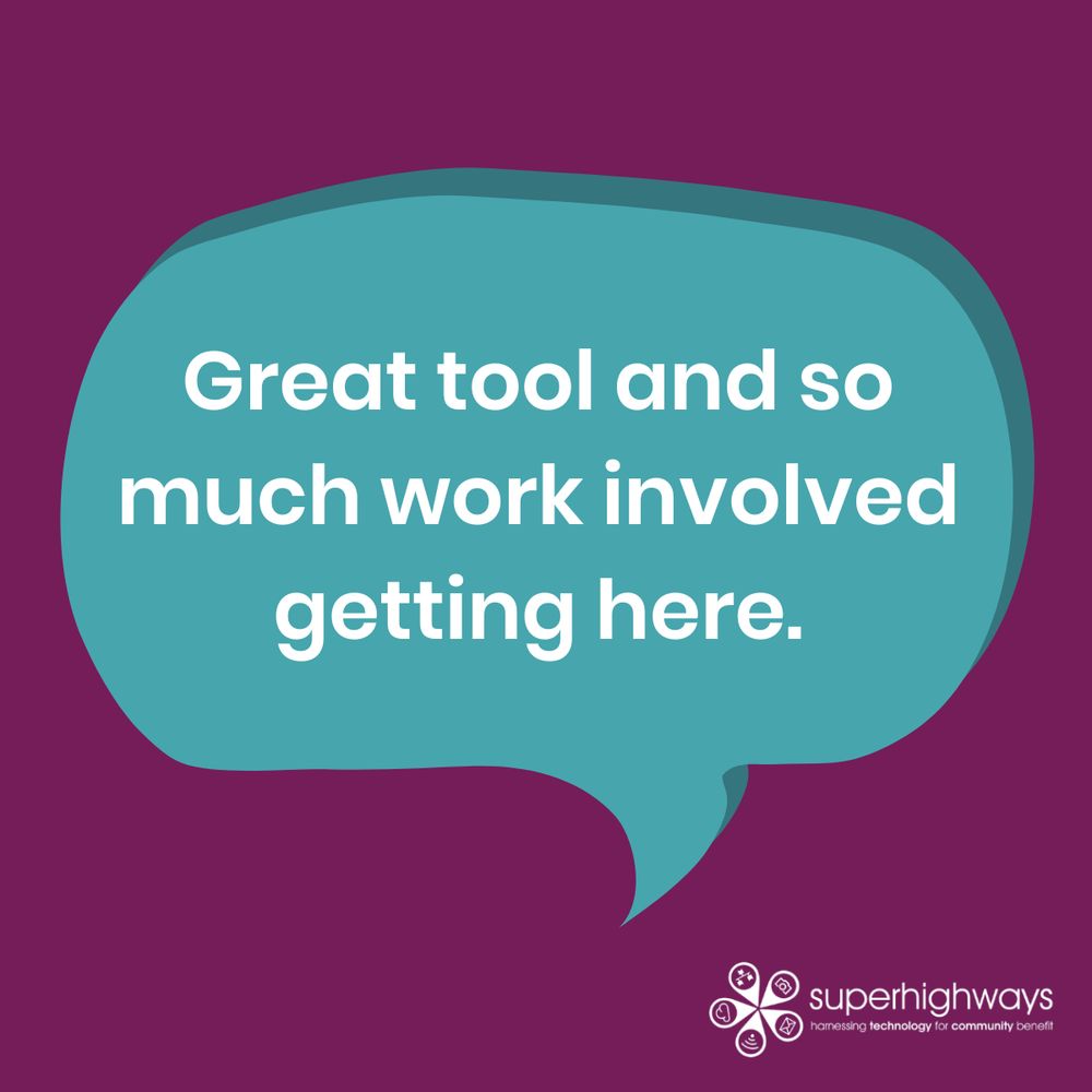 "Great tool and so much work involved getting here."
