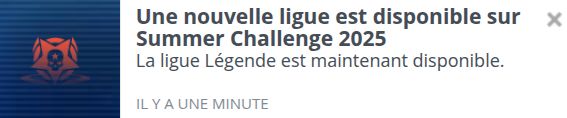 Une nouvelle ligue est disponible sur le Summer Challenge 2025 de Codingame
La Ligue légende est maintenant disponible
Reçu il y a une minute