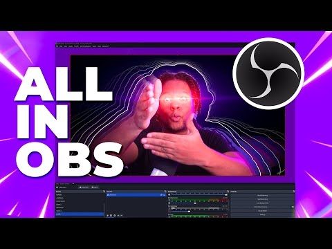 5 OBS Plugins in 1 Project: LASER EYES Channel Points with Streamer.bot