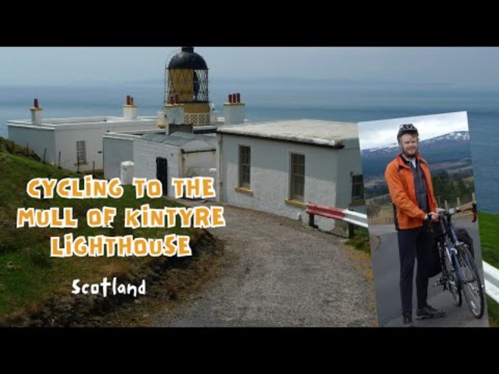 Cycling to the Mull of Kintyre lighthouse