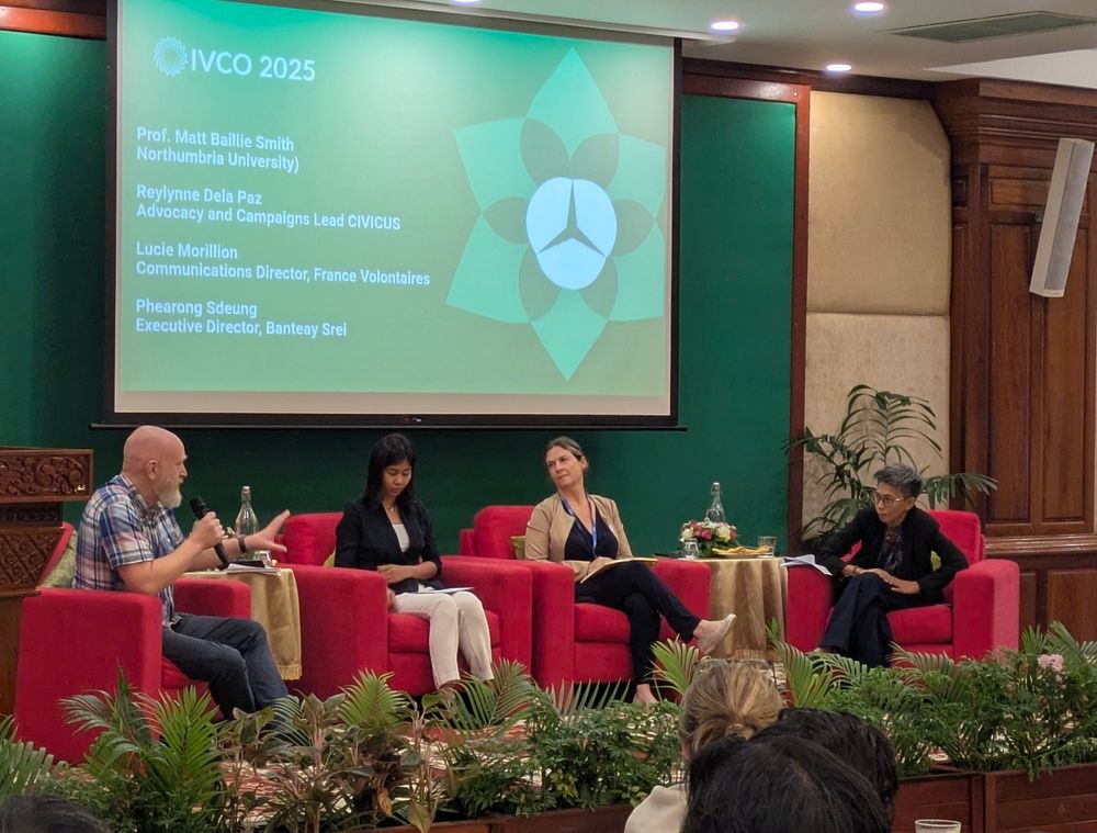 Volunteering in development and impact to civil society. 