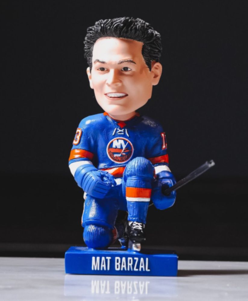 Bobblehead of Mathew Barzal