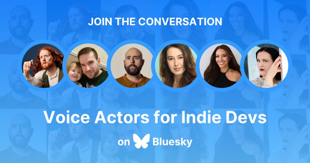 A image showing some voice actors from the described starter pack
