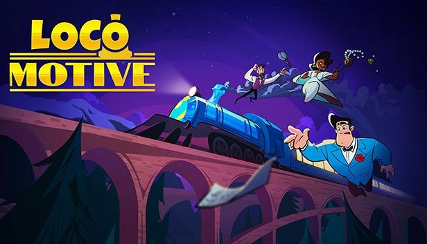 A graphic for the wonderful adventure game Loco Motive 