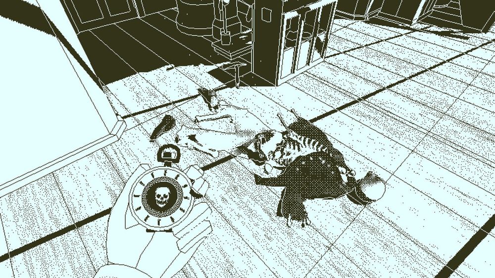 A screenshot from the video game Return of the Obran Dinn