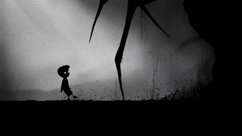 A screenshot from the video game Limbo.