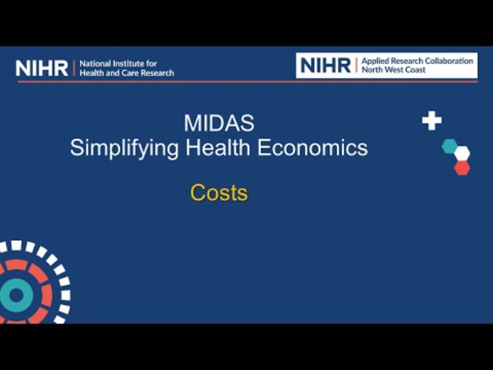 Costs [ARC NWC MIDAS Health Economics series] (MIDAS)