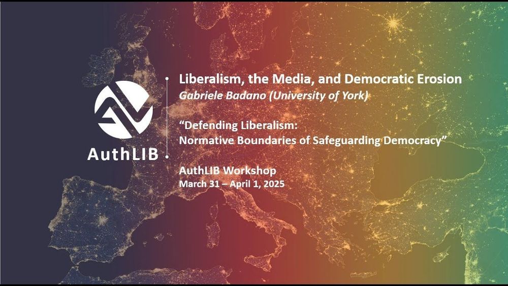 Gabriele Badano: Liberalism, the Media, and Democratic Erosion