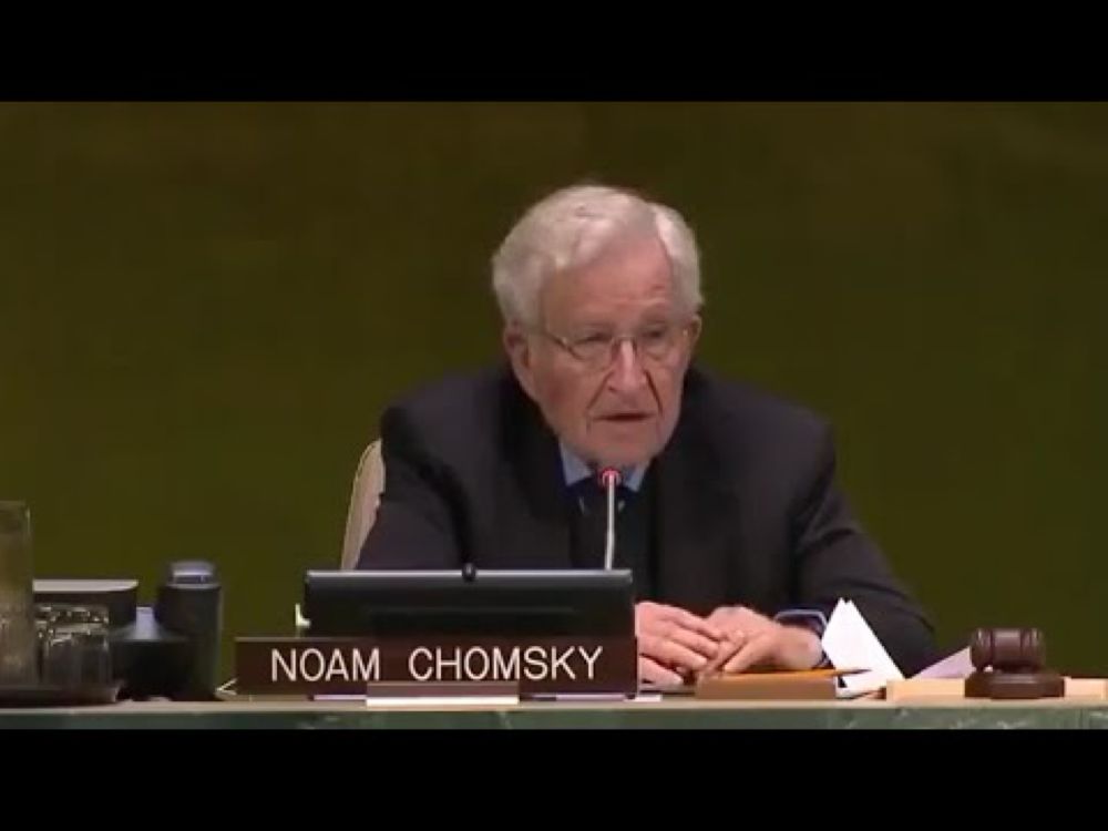 Noam Chomsky - Why Does the U.S. Support Israel?