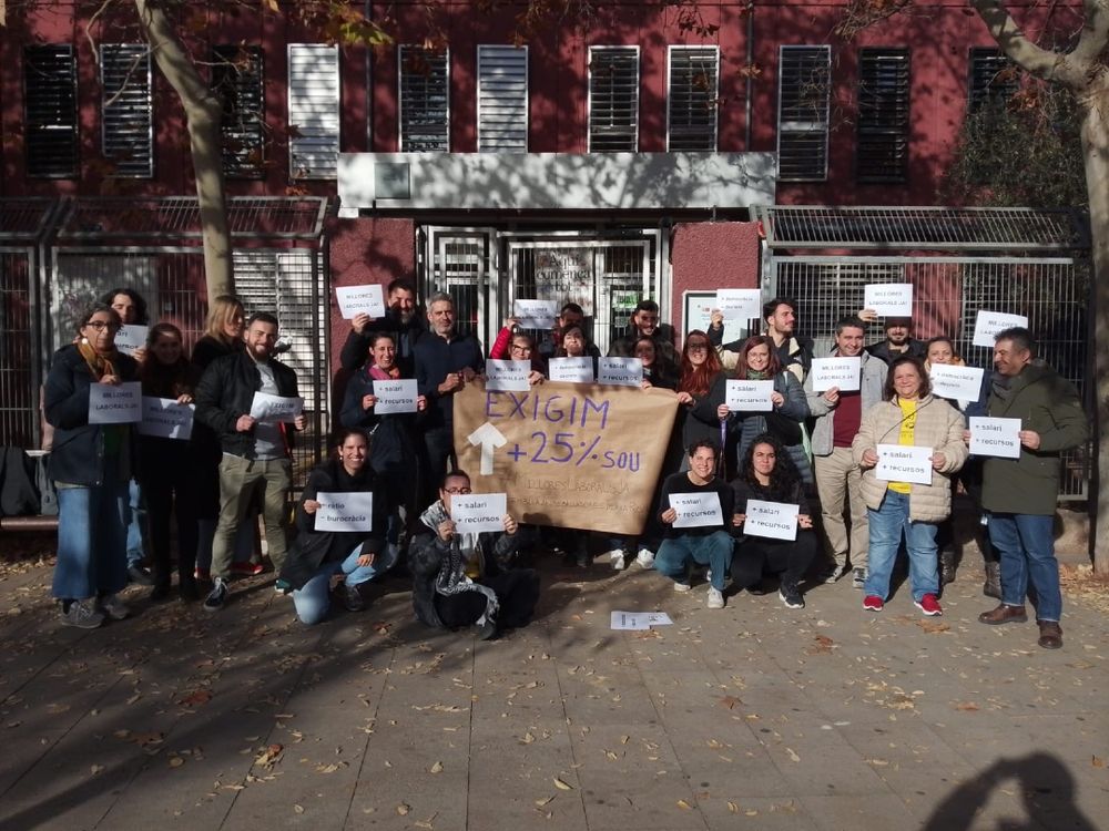 Jornada de lluita de les treballadores i treballadors de l’eduacació pública.