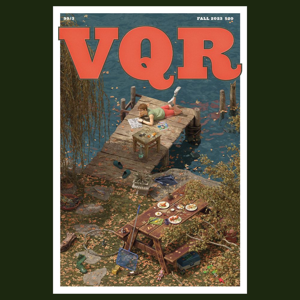 VQR Fall 2023 cover art by Max Guther
