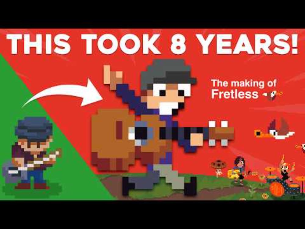 Making a Musical Indie Game from Scratch (making of Fretless)
