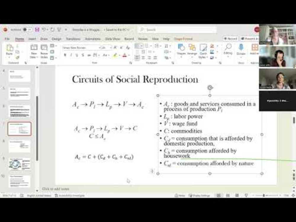 SRT Lab session 4 | Sirisha Naidu | The Crisis of Social Reproduction and Capitalism