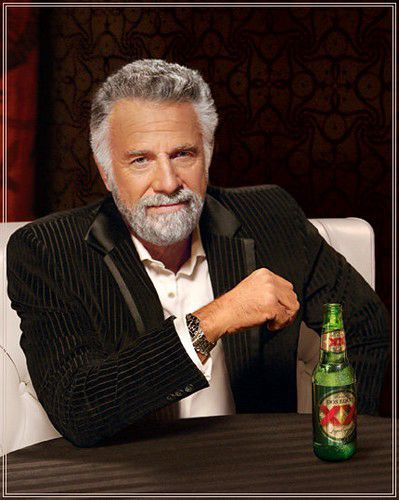 The Dos Equis commercial guy