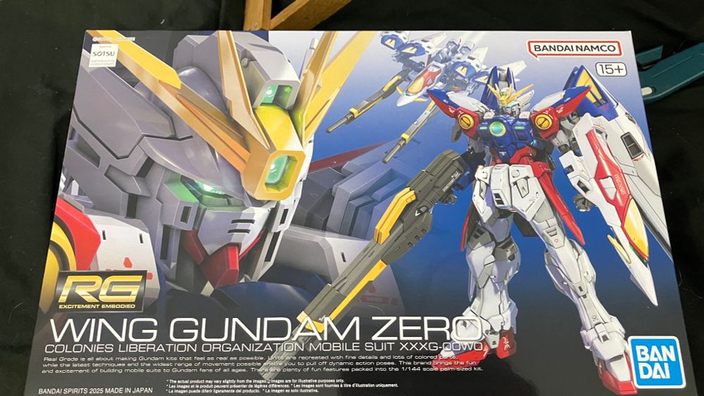 RG Wing Zero TV box