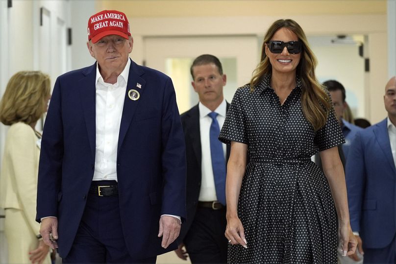 Fake melania. 