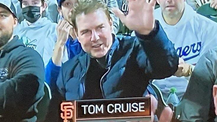 Tom Cruise as Norm Macdonald 