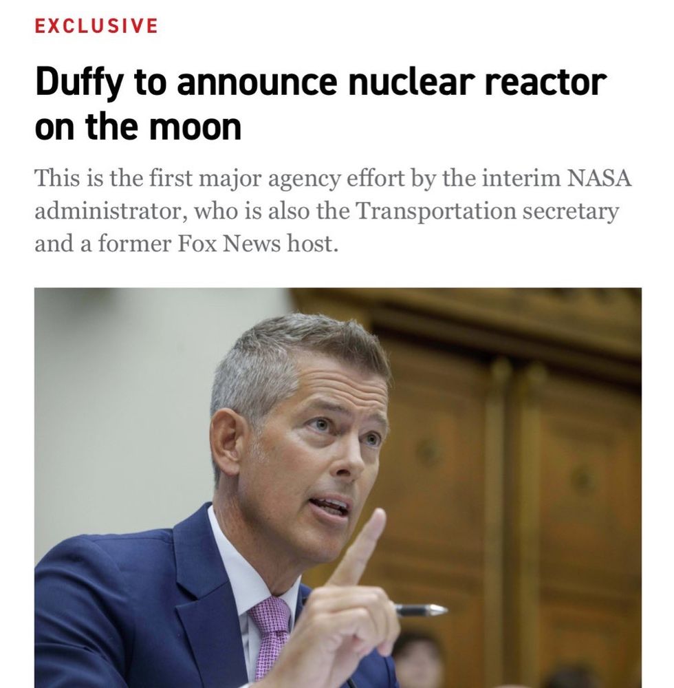 Nuclear reactor on the moon but no healthcare. 