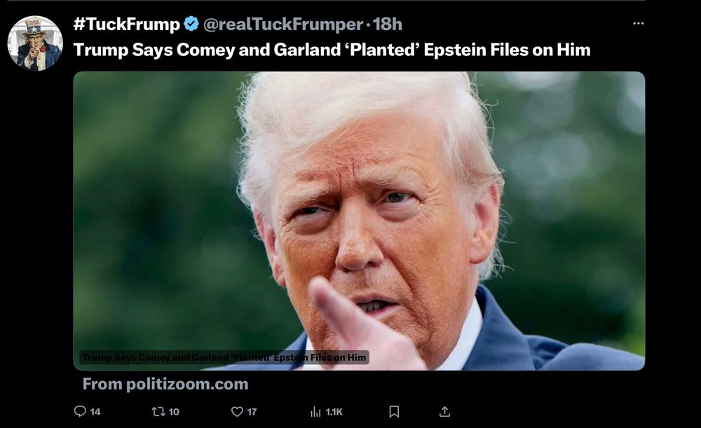 Trump lying. 