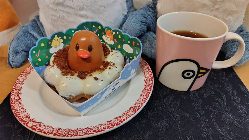 ニューイングリッシュティー　イングリッシュブレックファスト
ディグダのドーナツ