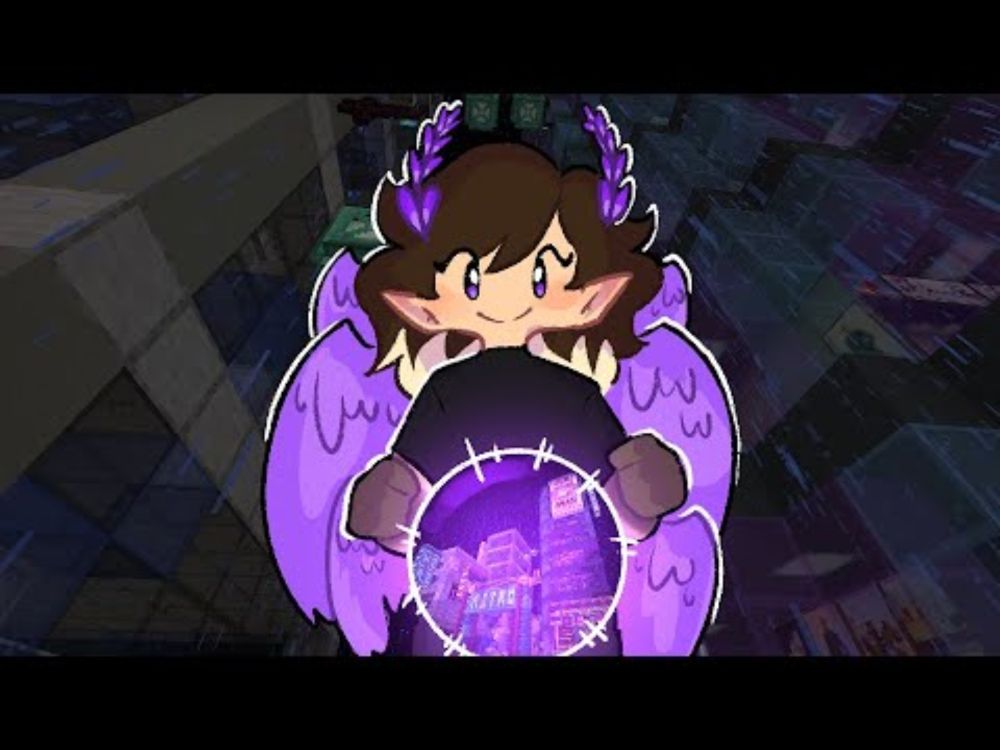 I BUILD A CYBERPUNK CITY PLOT | Build & Seek