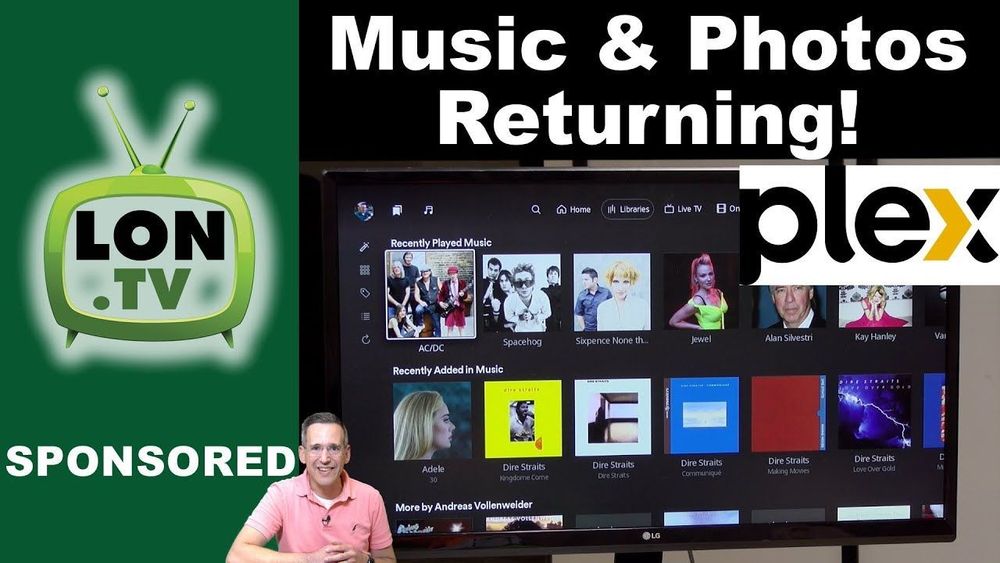 Plex App Update : Music & Photos Returning to Apps, TV Preview Gets an Update