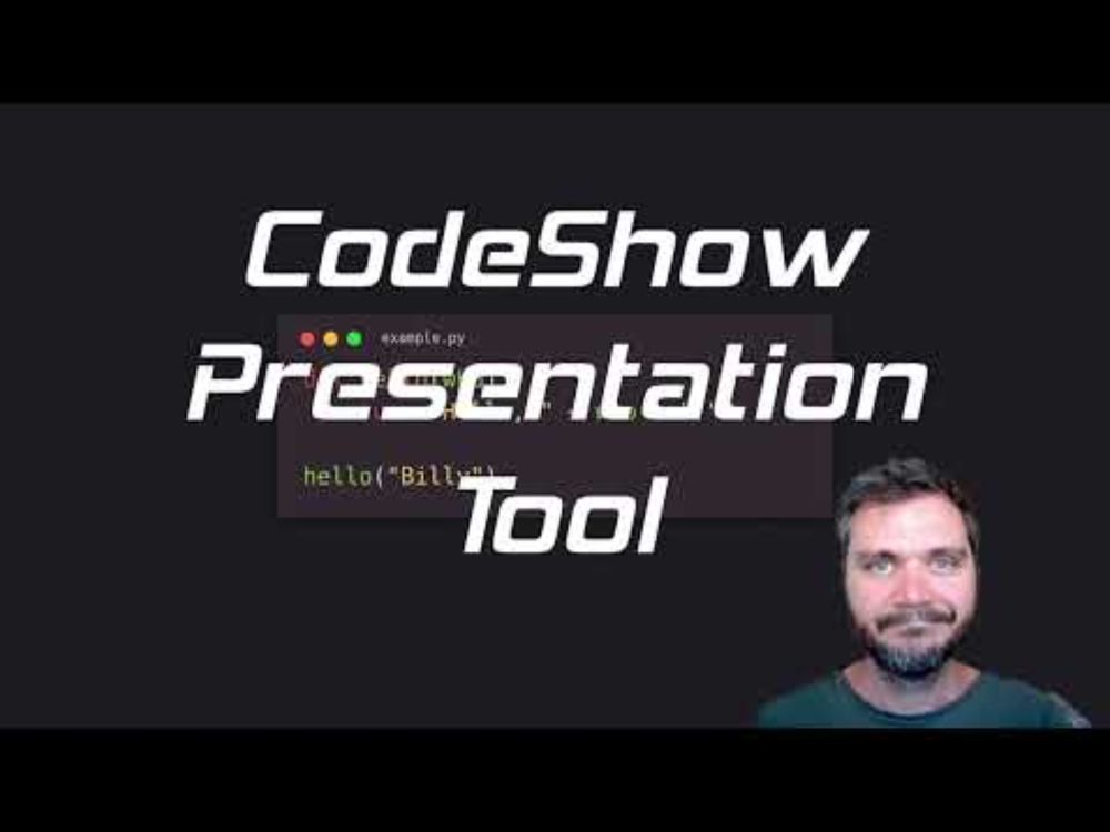 CodeShow is a free code presentation tool