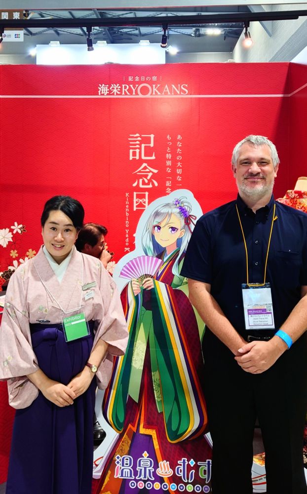 With a delegate of tattoo-friendly Kaiei Ryokans, in kimono