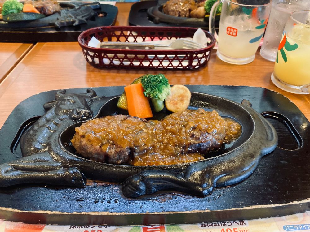 さわやかのハンバーグの写真