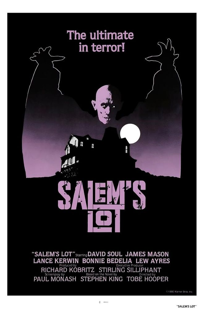 Poster for the 1979 Tobe Hooper film, Salem's Lot