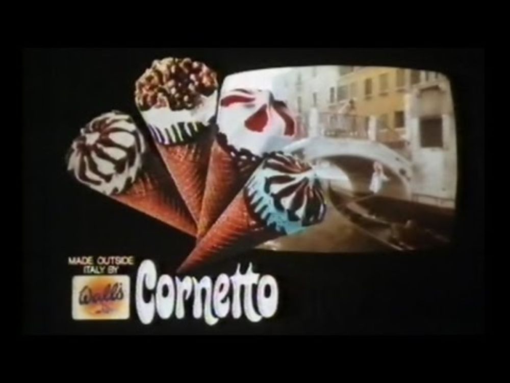 1981 Wall's Cornetto Advert 1 (Just one Cornetto)