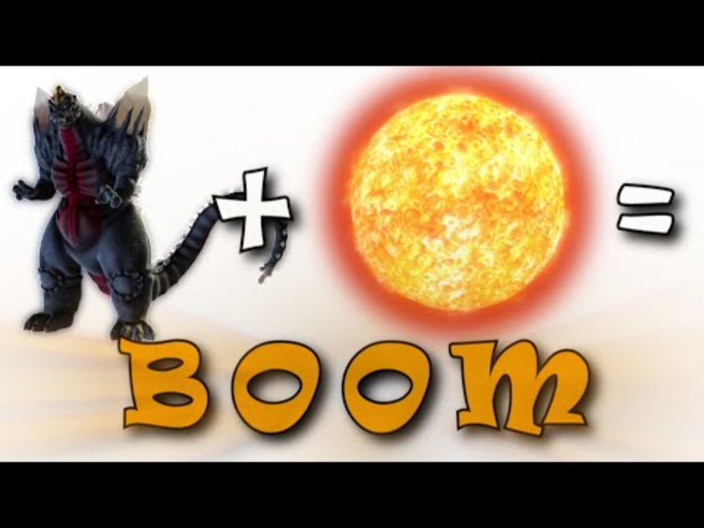 SpaceGodzilla Goes Supernova -- Godzilla Fan Animation