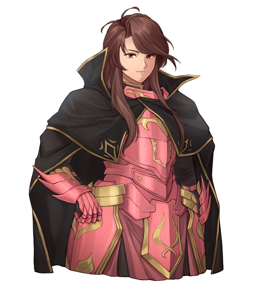 Waist up illustration of Sheena from Fire Emblem Mystery of the Emblem