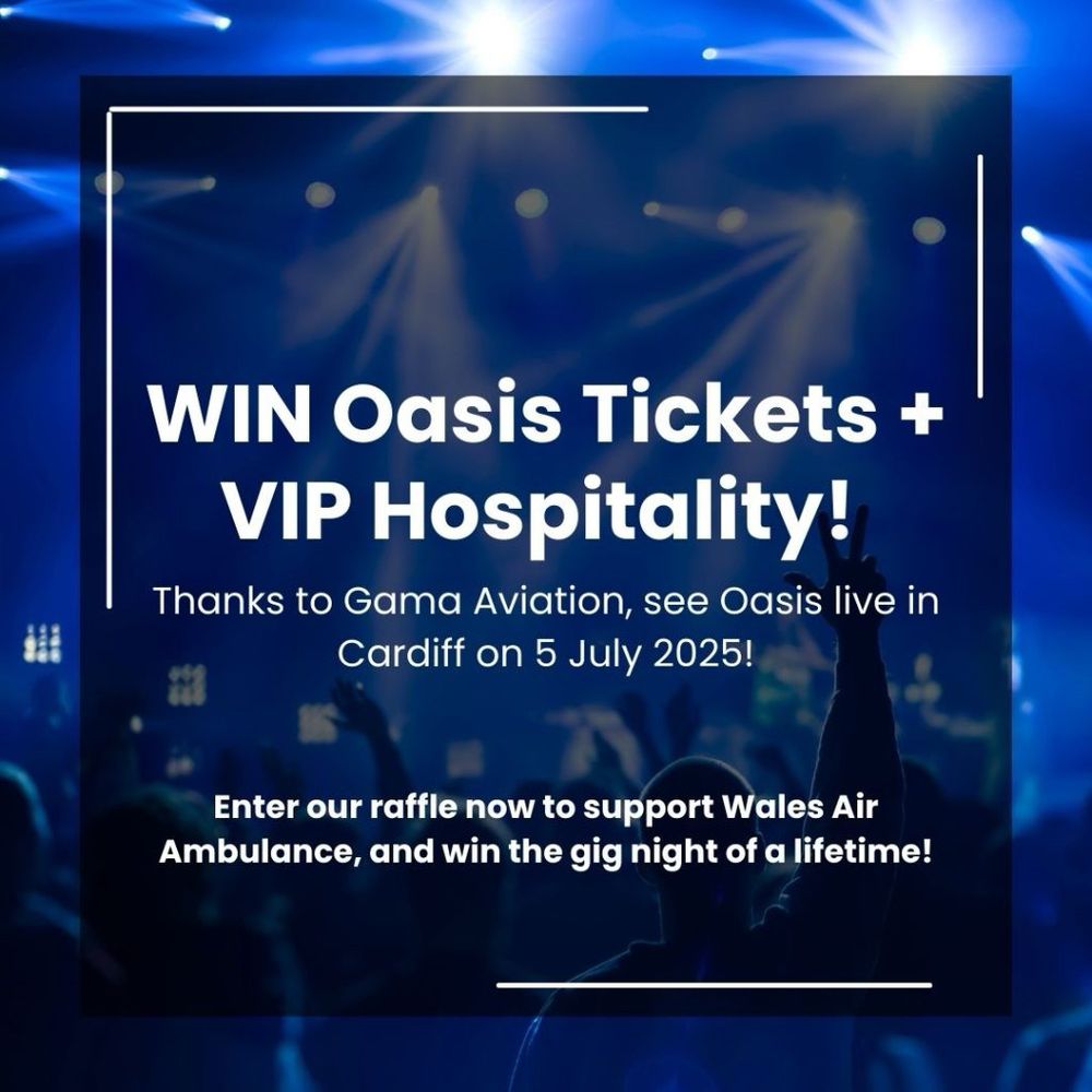 A graphic that says ‘Win Oasis Tickets + VIP Hospitality’.