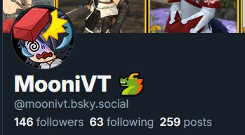 A screenshot of my profile with 146 followers (:0), 63 accounts followed and 259 posts