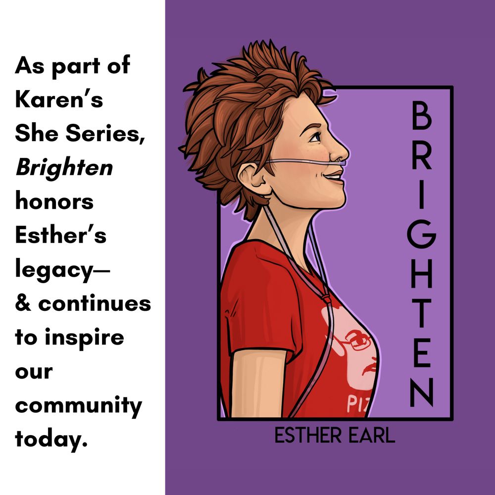 As part of Karen’s She Series, Brighten honors Esther’s legacy— & continues to inspire our community today.