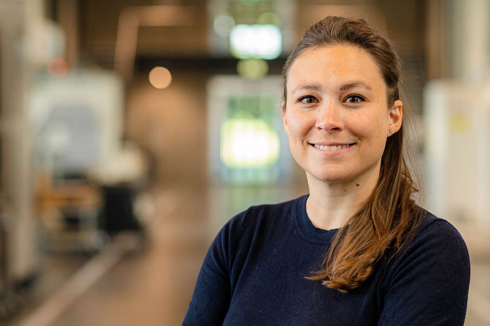 Portraitfoto: Das neue Mitglied im Gesamtvorstand des AUMA Charlotte Finger, geschäftsführende Gesellschafterin der Maschinenfabrik Mönninghoff in Bochum und der Chemnitzer Zahnradfabrik
