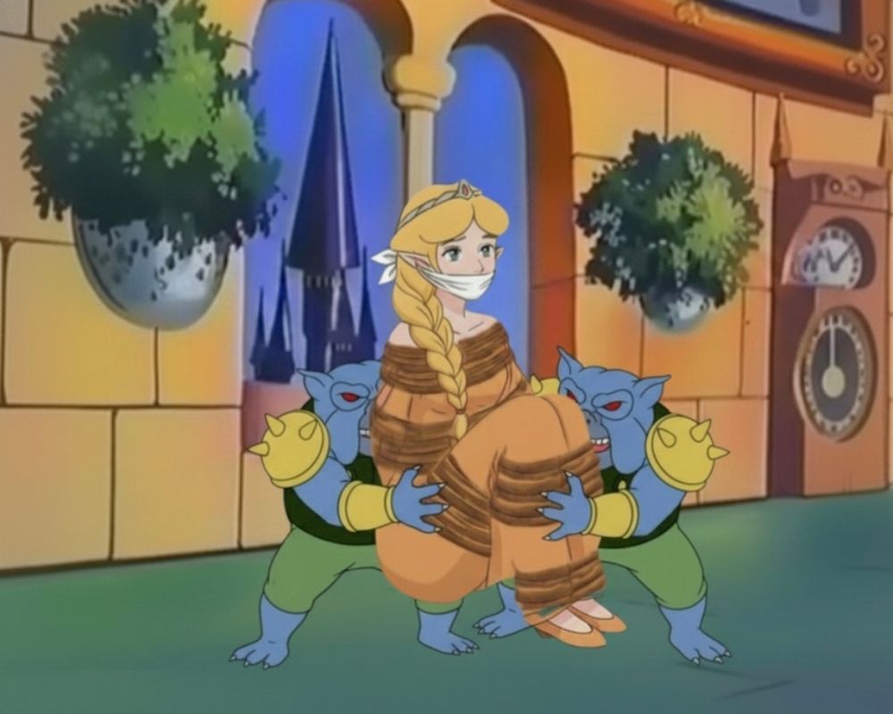 Alternate version of The legend of Zelda 1989 episode 3 The white knight in which  the handsome prince Facade arrives in Hyrule where Zelda falls so deeply under his spell that she can't take her eyes off him, making Link green with envy.

Ganon learns that prince Facade has arrived in the kingdom of Hyrule and discovers that he has a fatal flaw — his extreme vanity — and decides to take advantage of it in his latest attempt to steal the Triforce of Wisdom. The Tektites arrive and attack Facade, while two Moblins take advantage of the situation to securely tie/gag Zelda, who was unable to fight due to her evening gown.

Will the prince manage to quickly defeat the Tektites and save Zelda or will he need Link's help ?