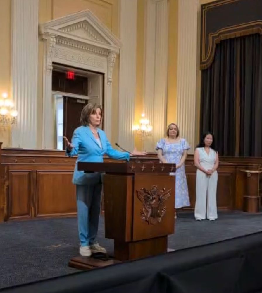 Celebrating Little Lobbyists 8th birthday on Capitol Hill with Speaker Emerita Nancy Pelosi.