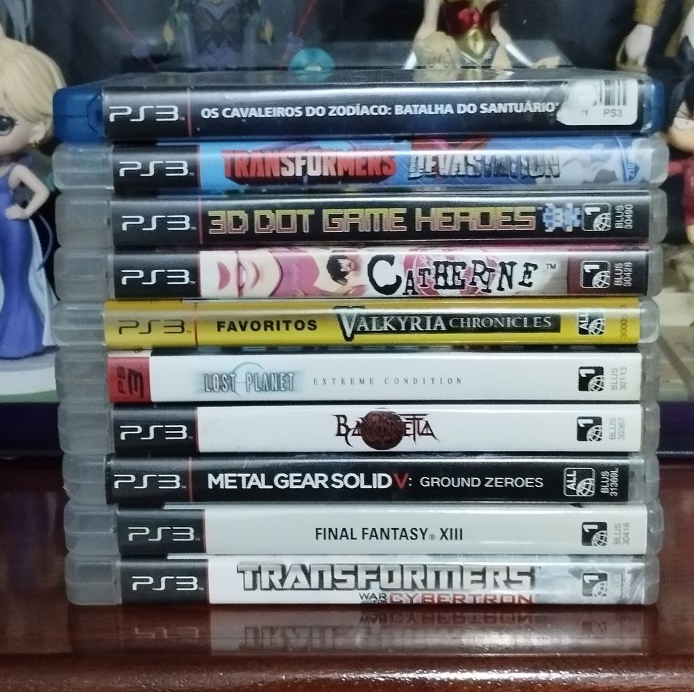 Picture of the case for 10 of PS3 games I own and feel are the best games in the system