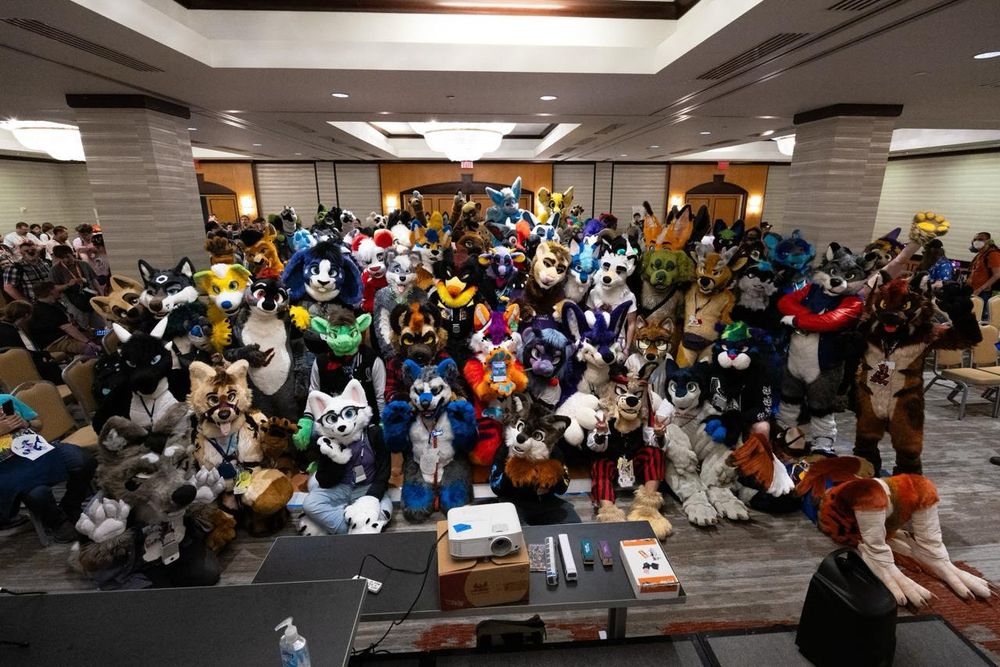 Group picture from the macro/ micro meetup during FWA 2024